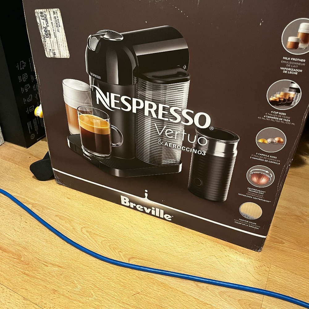 Nespresso Vertuo and Aeroccino3